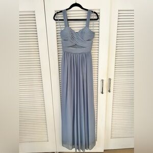 Dusty Blue Gown